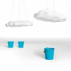 Kunststoff Cloud Design Outdoor Hängelampe - Nefos von Myyour Viadurini