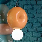 Runde Hängelampe aus Keramik, hergestellt in Italien – Bumbum Viadurini