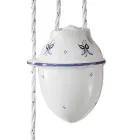 Ups and Down Pendelleuchte aus dekorierter Keramik 2 Größen - Asti Viadurini