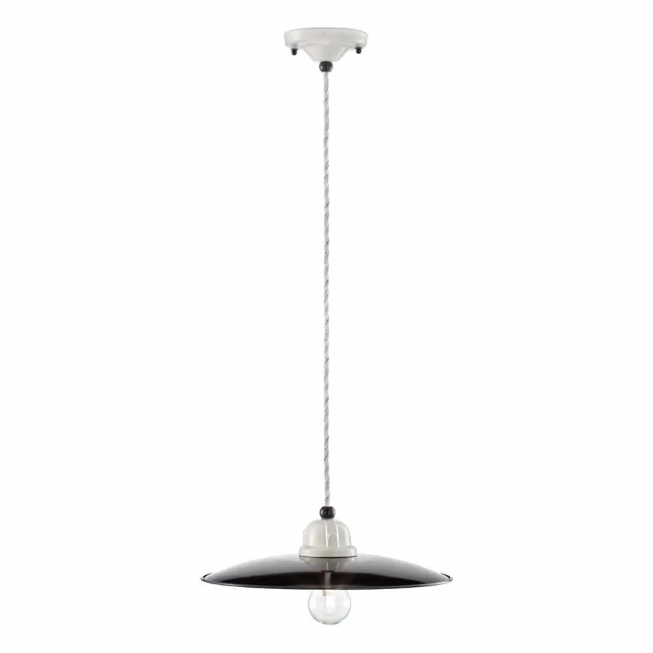 Kronleuchter Vintage keramische Kelly Ferroluce revisited Viadurini