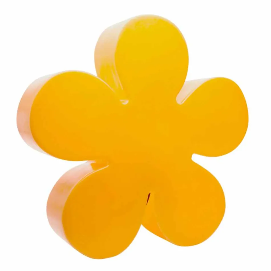 Tischlampe für Innen- oder Außenbereich Modernes Design Farbige Blume - Fiorestar Viadurini