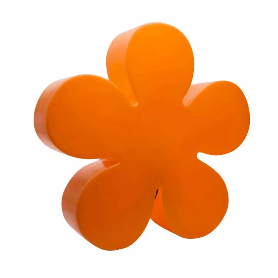 Tischlampe für Innen- oder Außenbereich Modernes Design Farbige Blume - Fiorestar Viadurini