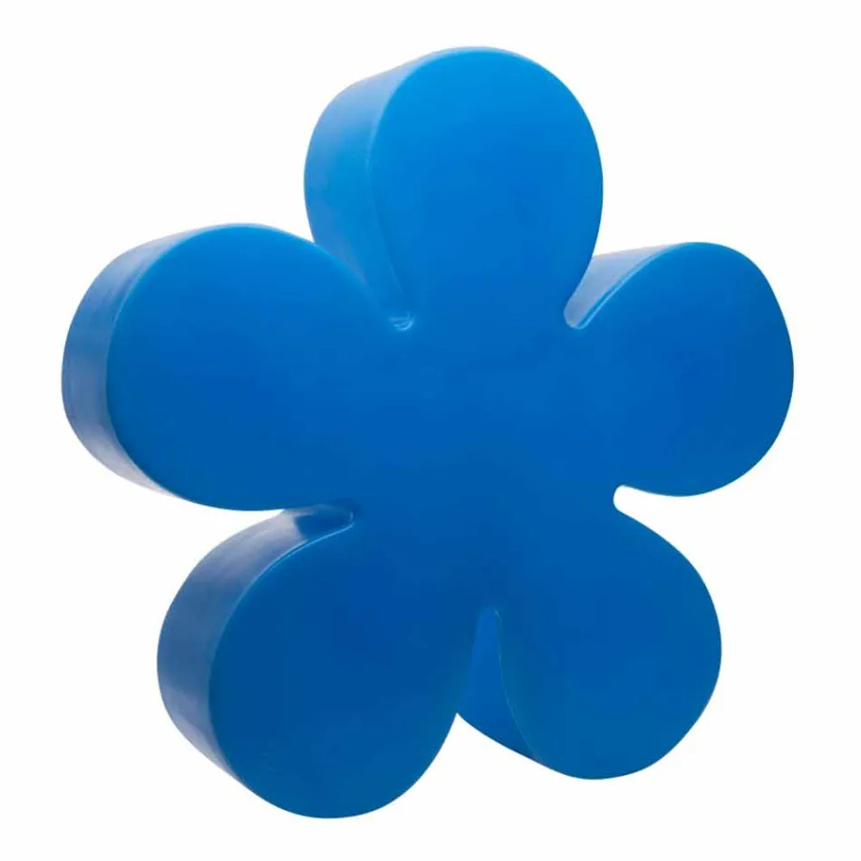 Tischlampe für Innen- oder Außenbereich Modernes Design Farbige Blume - Fiorestar Viadurini