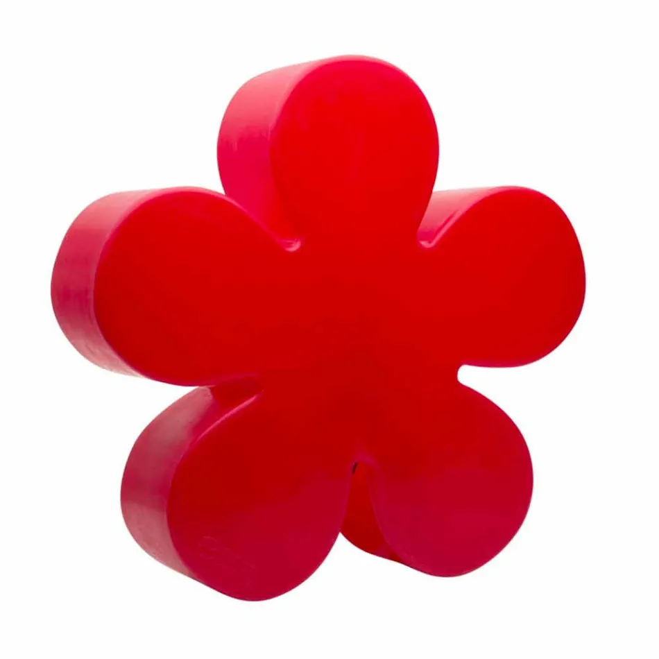 Tischlampe für Innen- oder Außenbereich Modernes Design Farbige Blume - Fiorestar Viadurini