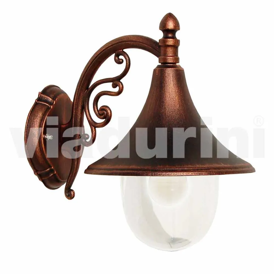 Außenwandleuchte aus Aluminiumdruckguss, hergestellt in Italien, Anusca Viadurini