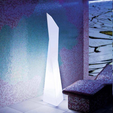 Prisma Außenleuchte Slide Manhattan leuchtend weiß in Italien hergestellt Viadurini