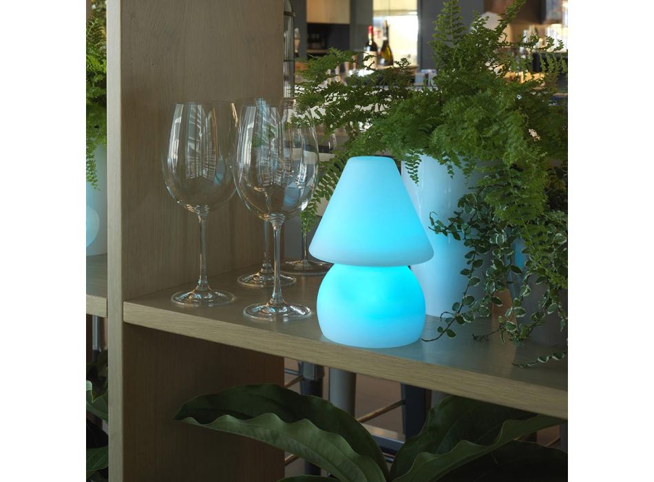 Außenlampe aus Polyethylen RGB-LED-Licht Made in Italy - Marisol