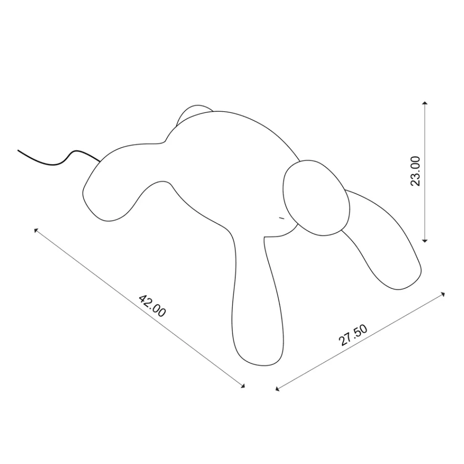 Wiederaufladbare und per Touch dimmbare Außenlampe - Turtle Viadurini