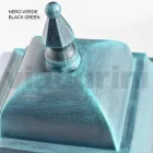 Außenwandleuchte aus Aluminium und transparentem Glas - Alchemist Viadurini