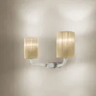 Handgefertigte Wandlampe aus venezianischem Glas Made in Italy - Graham Viadurini