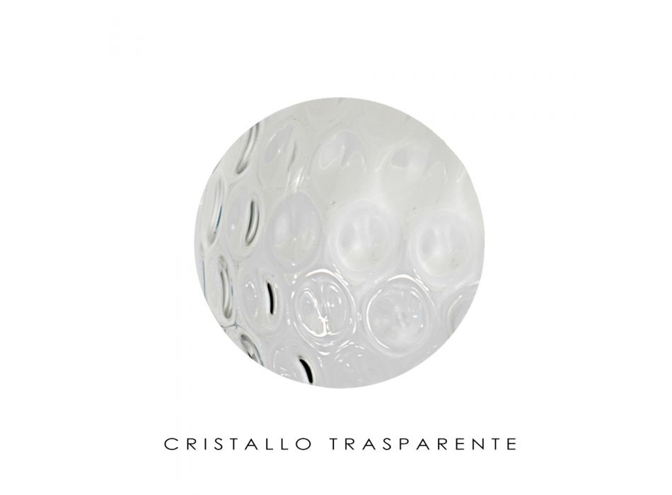 Artisan Wandlampe aus venezianischem geblasenem Glas - Bolle Balloton Viadurini