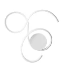 Wandleuchte mit LED in modernem Design aus lackiertem Metall - Trella Viadurini