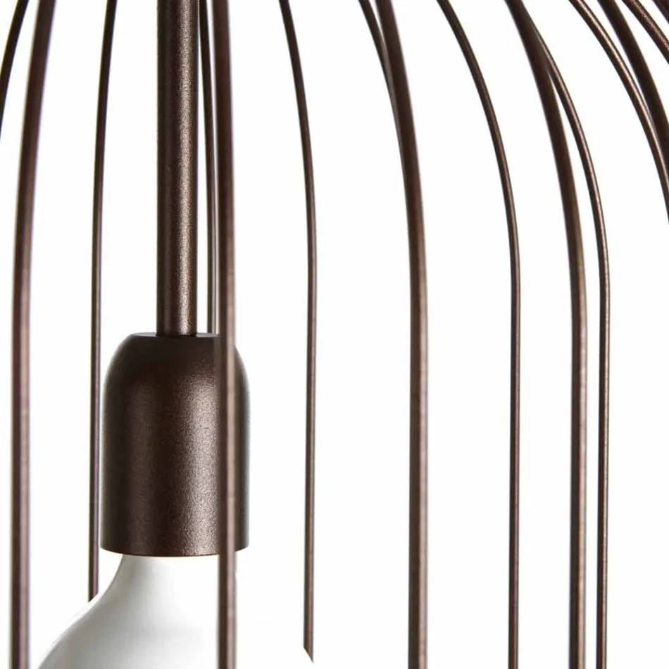 Wandlampe aus Stahl Ø35xh.70xL.Katalog cm Bibiana Viadurini