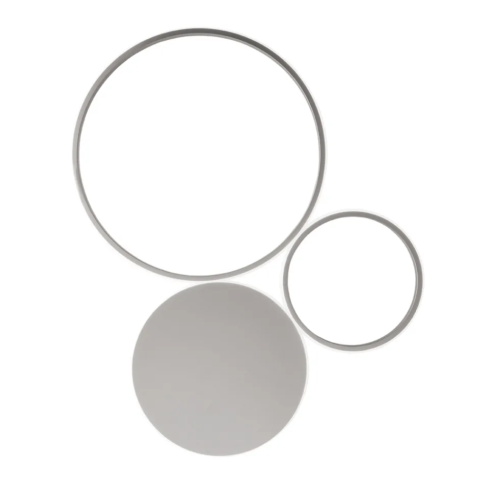 Wandlampe aus lackiertem Metall mit LED Modernes Design - Punto Viadurini