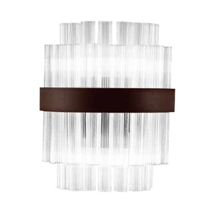 Moderne Wandlampe aus mundgeblasenem Luxusglas Made in Italy - Maesta Viadurini