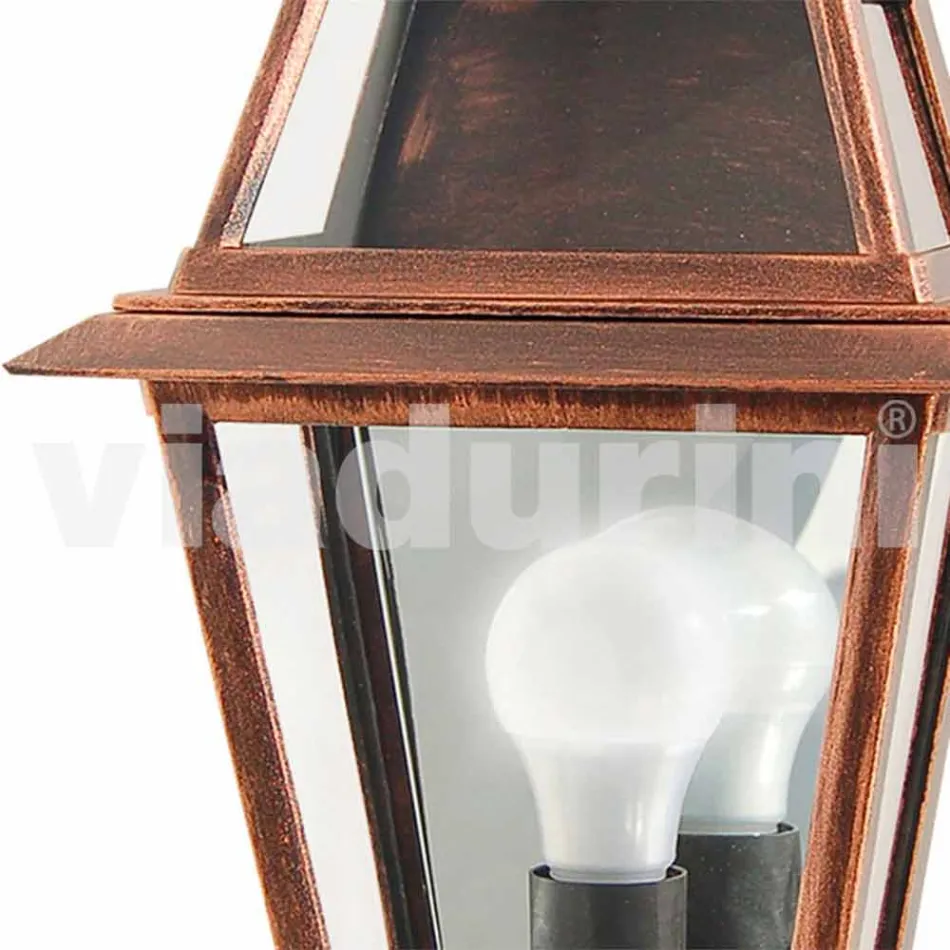 Wandleuchte für klassische Outdoor made in Italy, Kristel Aluminium Viadurini