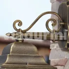 Außenwandleuchte aus Aluminium, hergestellt in Italien, Aquilina Viadurini