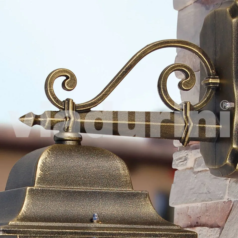 Außenwandleuchte aus Aluminium, hergestellt in Italien, Aquilina Viadurini