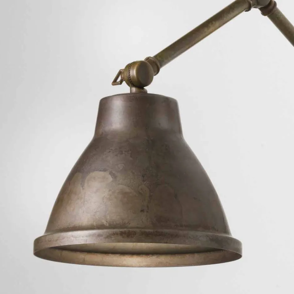 Verstellbare Wandleuchte in Eisen Loft Il Fanale Viadurini