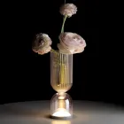 Tischlampe / Vase aus Polymethylmethacrylat in 2 Farben - Lucis Viadurini