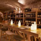 Weiß oder Rot leuchtende Kerze Tischlampe Design von Slide - Fiammetta Viadurini