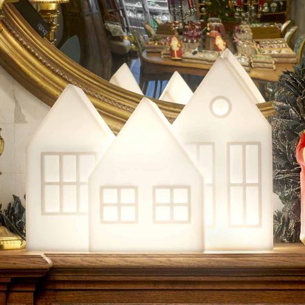 Tischlampe Casette Led weiß oder rot Design Slide Made in Italy - Kolme Viadurini