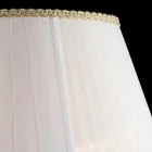 Klassische Tischlampe aus Kristall und Glas Belle, made in Italy Viadurini
