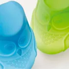 Schieben Sie Bubo-farbige Tischlampe aus Eulen-Design in Italien Viadurini