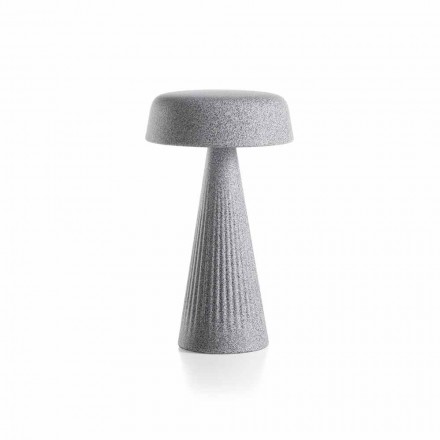 Tischlampe mit Struktur aus Polyethylen Hergestellt in Italien - Desmond Viadurini