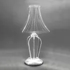 Tischlampe aus lasermarkiertem PMMA, hergestellt in Italien – Moana Viadurini