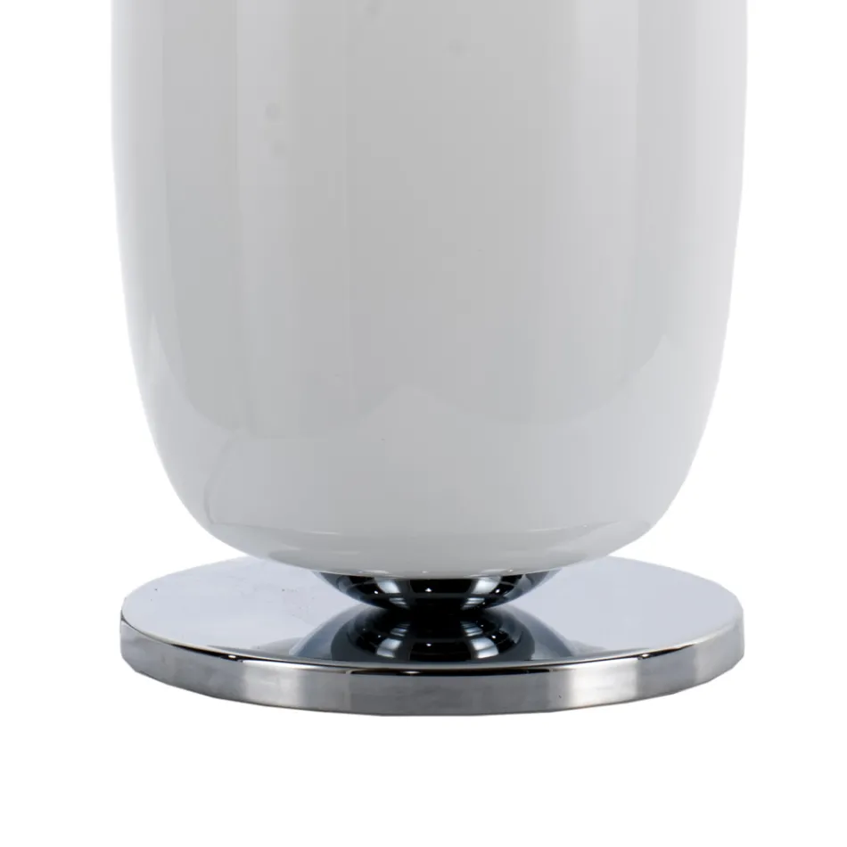 Tischlampe aus mundgeblasenem Glas in Venedig 16 22 cm - Bambus Viadurini