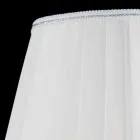 Tischlampe aus transparentem Glas und Ivy-Kristall, hergestellt in Italien Viadurini