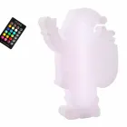 Modernes Design führte Tischlampe in Form von Santa Claus - Babbostar Viadurini