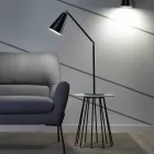 Moderne Tischlampe mit Metallstruktur Made in Italy - Zaira Viadurini