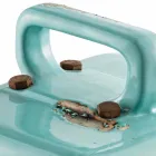 Industriestil Tischlampe aus Keramik und Eisen Valerie Viadurini