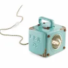 Industriestil Tischlampe aus Keramik und Eisen Valerie Viadurini