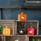 Industriestil Tischlampe aus Keramik und Eisen Valerie Viadurini