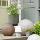 Solarenergie Stehlampe oder LED rundes farbiges Design - Globostar Viadurini