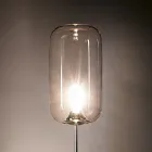 Stehlampe aus mundgeblasenem venezianischem Glas - Bambus Viadurini