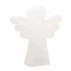 Weiße Stehleuchte E27, LED oder Solar Angel Modernes Design - Angelostar Viadurini