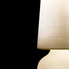 Stehleuchte für den Außenbereich mit Polyethylenstruktur Made in Italy - Desmond Viadurini