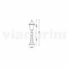 Außenstehleuchte aus Aluminium hergestellt in Italien, Aquilina Viadurini