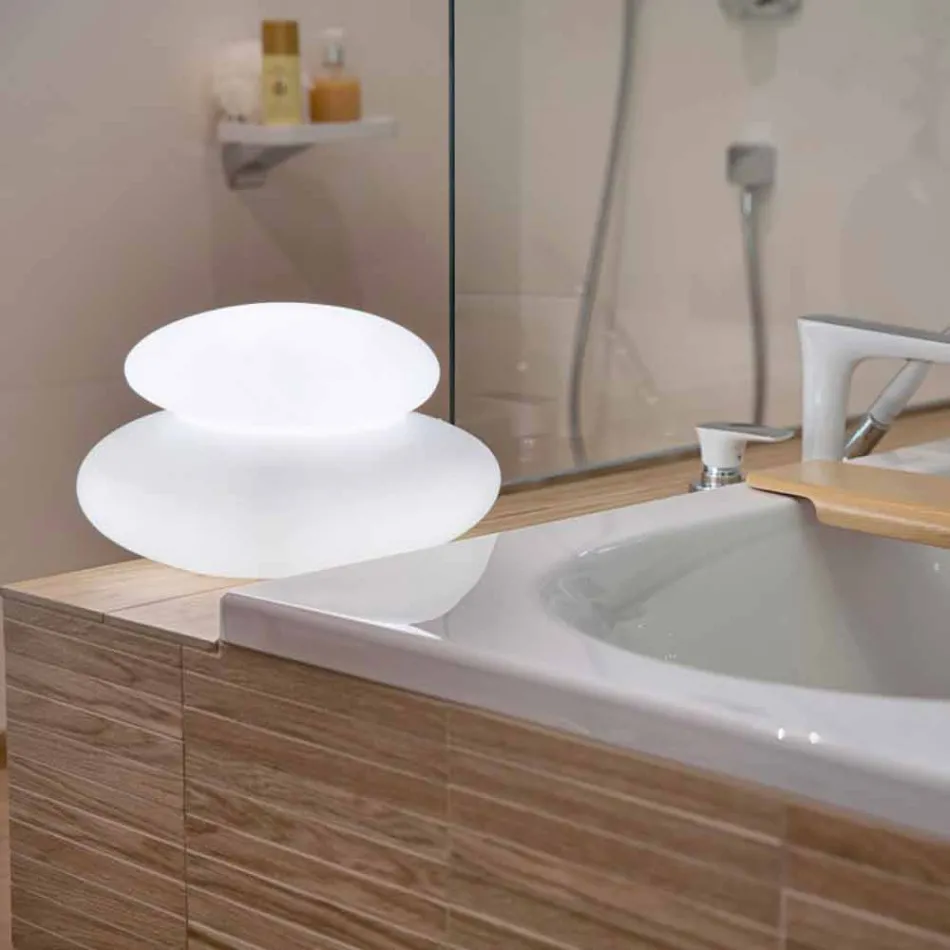 Stehlampe für Innen oder Außen von modernem Naturdesign - Sassostar Viadurini