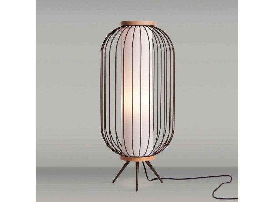 Modernes Design Stehlampe aus Stahl Ø37xh80 cm Fanny Viadurini