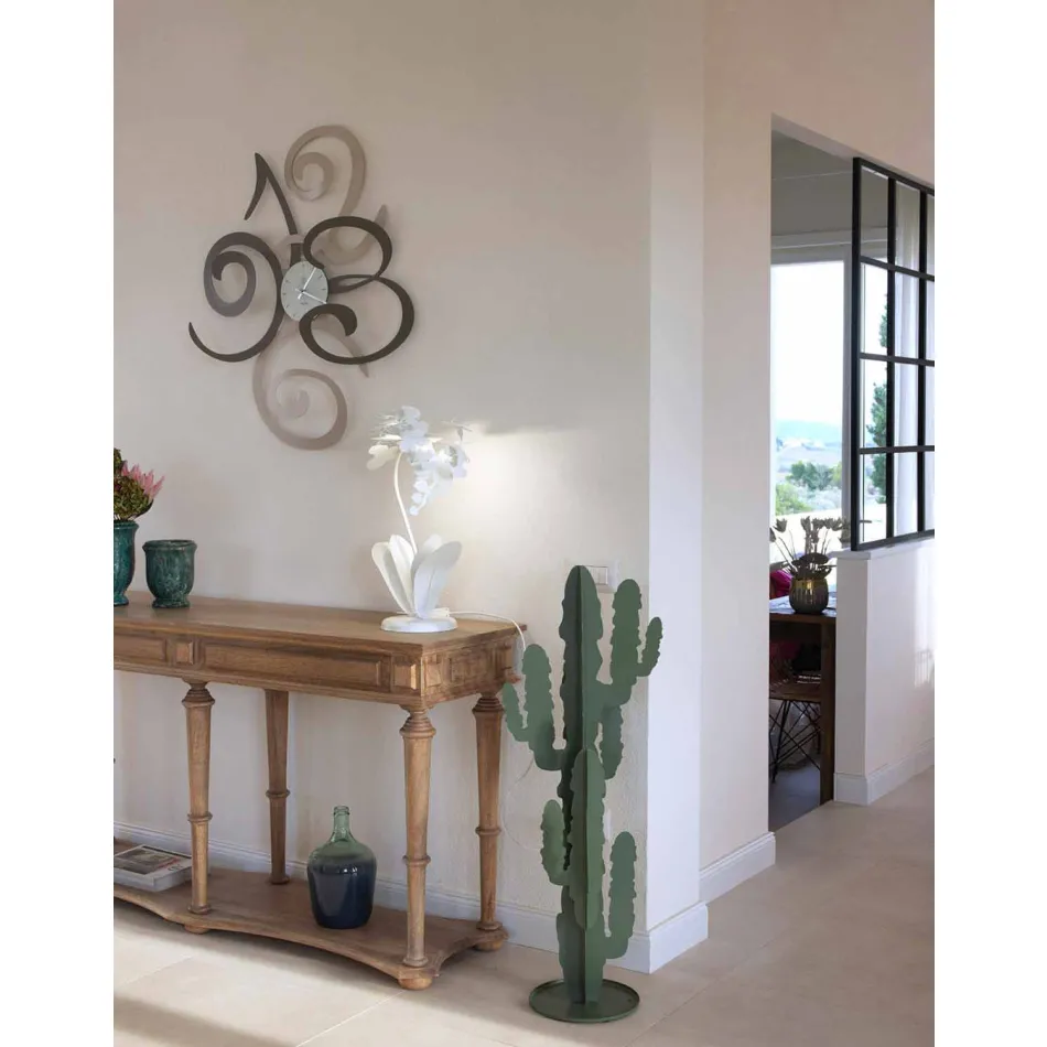 Modernes Design Eisen Stehlampe Made in Italy - Amorpha Viadurini