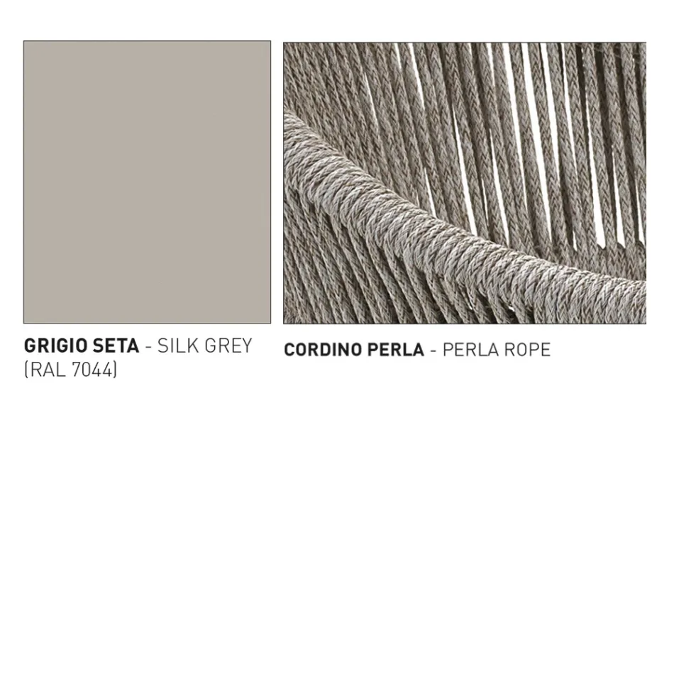 Stehlampe aus Aluminium und Faser Made in Italy - Tibidabo von Varaschin Viadurini