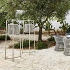 Stehlampe aus Aluminium und Faser Made in Italy - Tibidabo von Varaschin Viadurini