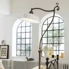 Stehlampe Jugendstil-Keramik Anita Il Fanale Viadurini