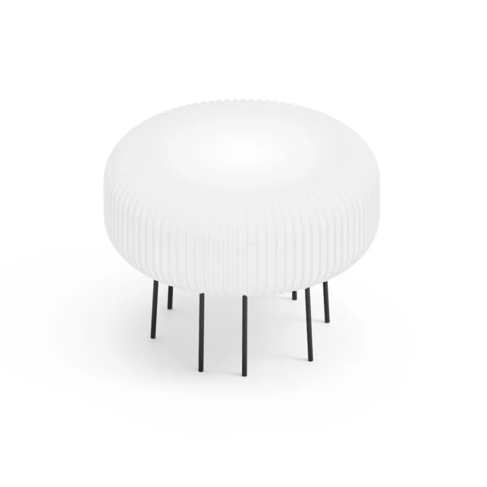 Stehlampe aus Polyethylen in verschiedenen Größen - Disco Viadurini