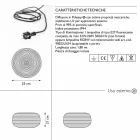 Stehlampe für Outdoor-Design in 3 Größen, 2 Stück - Pandora S von Myyour Viadurini